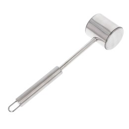 Tłuczek młotek do mięsa kotletów DUŻY metalowy srebrny BRUNBESTE BB-3336