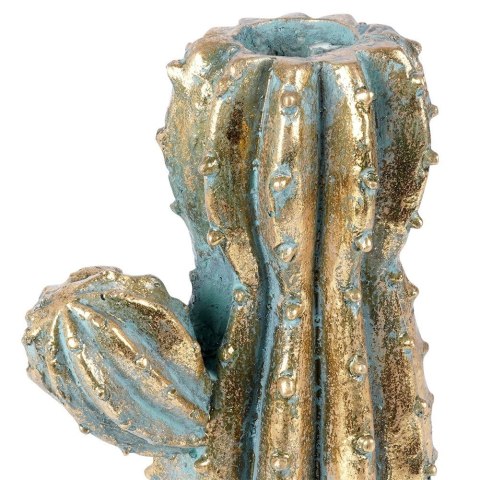 Wazon na kwiaty wysoki ceramiczny złoty kaktus 41.5cm VILDE 569931 Wazon na kwiaty wysoki ceramiczny złoty kaktus 41.5cm VILDE 569931