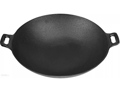 WOK ŻELIWNY 31cm KRISBERG KS-2638 WOK ŻELIWNY 31cm KRISBERG KS-2638