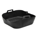 Wkład silikonowy do frytkownicy AIR FRYER czarny forma do pieczenia BRUNBESTE BB-3758