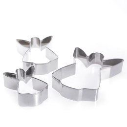 Wykrawacze do ciastek stalowe anioł 12 cm 3 szt. LA CUCINA 121111-A