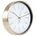 Zegar ścienny na ścianę biały złoty 25cm VILDE 569933-B
