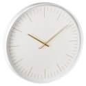 Zegar ścienny na ścianę biały złoty 50cm VILDE 568109
