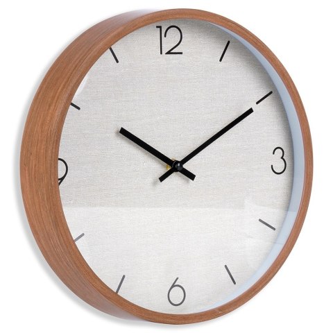 Zegar ścienny na ścianę brązowy 29.5cm VILDE 569937 Zegar ścienny na ścianę brązowy 29.5cm VILDE 569937