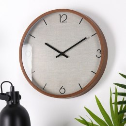 Zegar ścienny na ścianę brązowy 29.5cm VILDE 569937