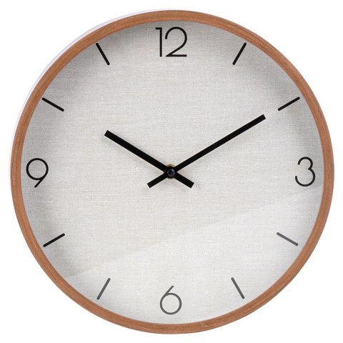 Zegar ścienny na ścianę brązowy 29.5cm VILDE 569937 Zegar ścienny na ścianę brązowy 29.5cm VILDE 569937