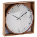 Zegar ścienny na ścianę brązowy 29.5cm VILDE 569937