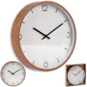 Zegar ścienny na ścianę brązowy 29.5cm VILDE 569937