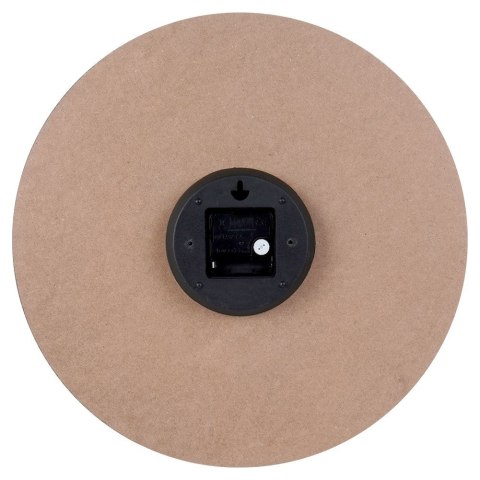 Zegar ścienny na ścianę brązowy 40cm VILDE 569889 Zegar ścienny na ścianę brązowy 40cm VILDE 569889