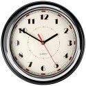 Zegar ścienny na ścianę czarny 30cm VILDE 569611