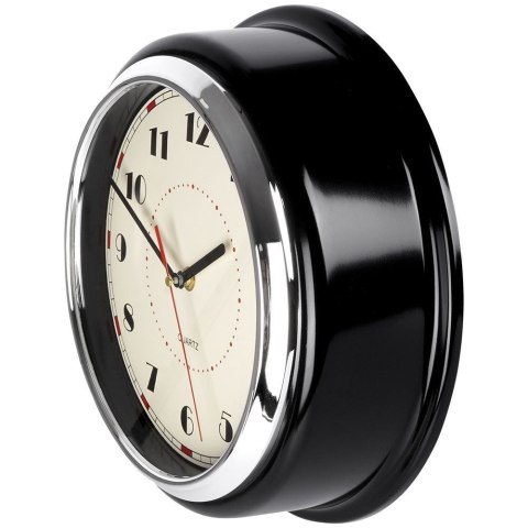 Zegar ścienny na ścianę czarny 30cm VILDE 569611 Zegar ścienny na ścianę czarny 30cm VILDE 569611