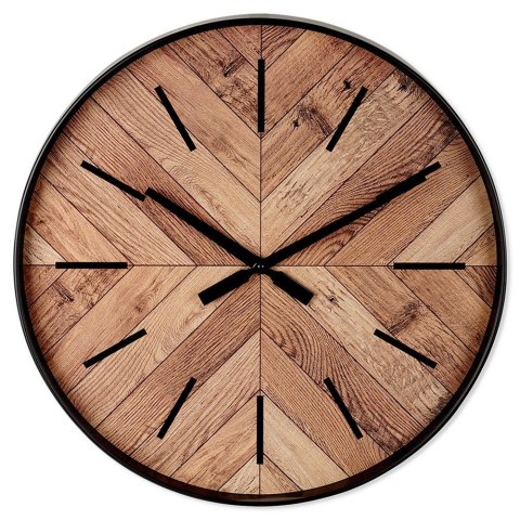 Zegar ścienny na ścianę czarny 50cm VILDE 568108 Zegar ścienny na ścianę czarny 50cm VILDE 568108