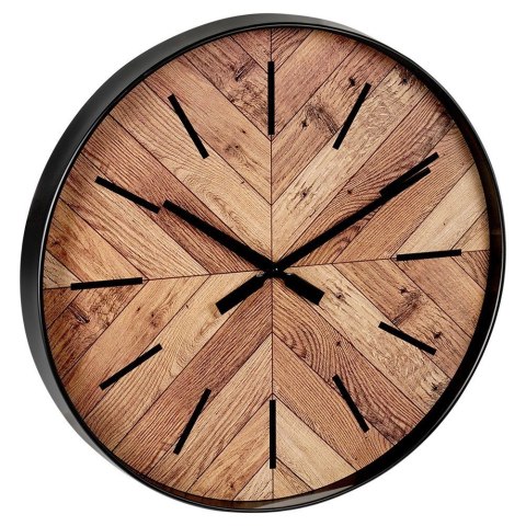 Zegar ścienny na ścianę czarny 50cm VILDE 568108 Zegar ścienny na ścianę czarny 50cm VILDE 568108