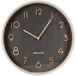 Zegar ścienny na ścianę szary 38cm VILDE 569968