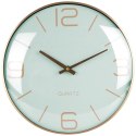 Zegar ścienny na ścianę złoty miętowy 30cm VILDE 569610-Z