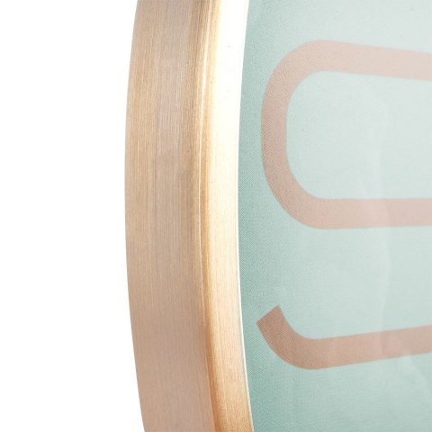 Zegar ścienny na ścianę złoty miętowy 30cm VILDE 569610-Z Zegar ścienny na ścianę złoty miętowy 30cm VILDE 569610-Z