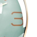 Zegar ścienny na ścianę złoty miętowy 30cm VILDE 569610-Z