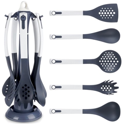 Zestaw przyborów kuchennych przybory kuchenne ze stojakiem 5-ele EXCELLENT HOUSEWARE 259245 Zestaw przyborów kuchennych przybory kuchenne ze stojakiem 5-ele EXCELLENT HOUSEWARE 259245