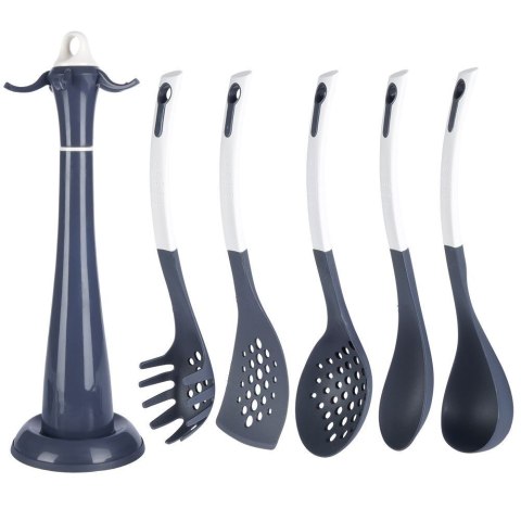Zestaw przyborów kuchennych przybory kuchenne ze stojakiem 5-ele EXCELLENT HOUSEWARE 259245 Zestaw przyborów kuchennych przybory kuchenne ze stojakiem 5-ele EXCELLENT HOUSEWARE 259245