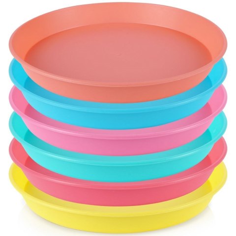 Zestaw talerzy dla 6 osób talerze plastikowe 22.5cm komplet 6 sztuk EXCELLENT HOUSEWARE 139340 Zestaw talerzy dla 6 osób talerze plastikowe 22.5cm komplet 6 sztuk EXCELLENT HOUSEWARE 139340