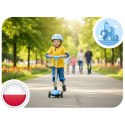 Hulajnoga trójkołowa dla dzieci balansowa świecąca w ciemności Ricokids Jelly - niebieska Hulajnoga trójkołowa dla dzieci balansowa świecąca w ciemności Ricokids Jelly - niebieska