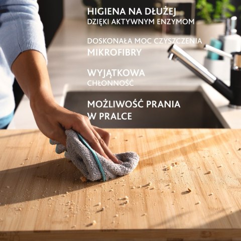 Ściereczka z mikrofibry z enzymami Vileda Pro Clean 2 szt.