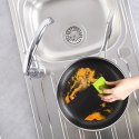 PATELNIA GŁĘBOKA STALOWA ZE STALI NIERDZEWNEJ NON-STICK INDUKCJA COOKCELL 28 CM ORION 112983