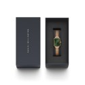 ZEGAREK DAMSKI DANIEL WELLINGTON Quadro Pressed Melrose Emerald 20mm DW00100445+ BOX (zw505n)