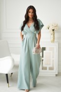 289-03 Kombinezon Z Zakrytymi Ramionami - miętowy