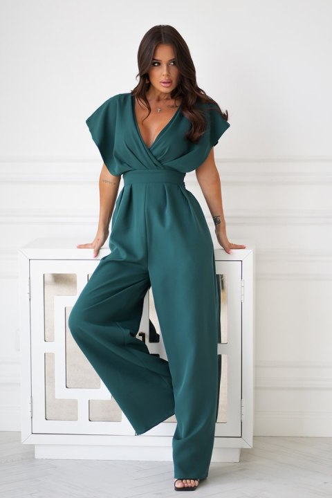 289-13 Kombinezon Z Zakrytymi Ramionami - butelkowy