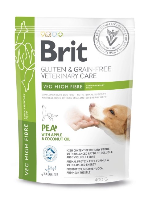 Brit GF Veterinary Diets Dog Gluten & Grain Free Veg Fibre 400g