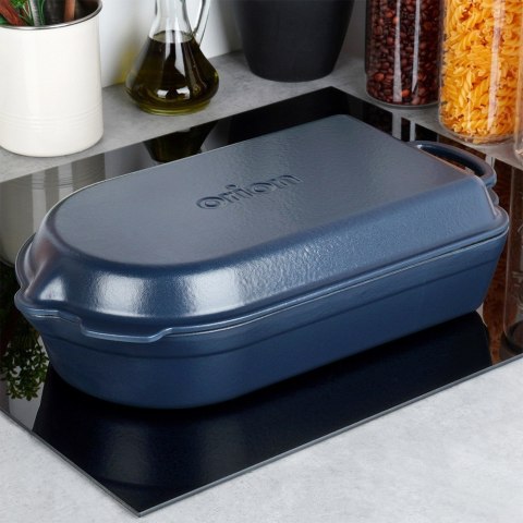 Brytfanna gęsiarka do piekarnika żeliwna emaliowana 2w1 LITINA 4 / 2L ORION 127038 Brytfanna gęsiarka do piekarnika żeliwna emaliowana 2w1 LITINA 4 / 2L ORION 127038