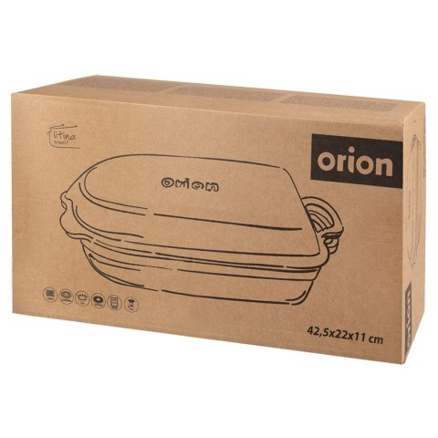 Brytfanna gęsiarka do piekarnika żeliwna emaliowana 2w1 LITINA 4 / 2L ORION 127038 Brytfanna gęsiarka do piekarnika żeliwna emaliowana 2w1 LITINA 4 / 2L ORION 127038