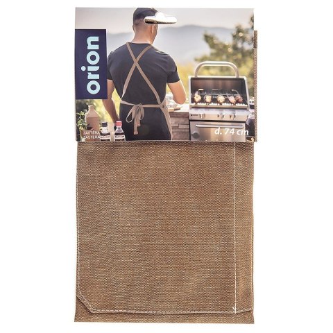 Fartuch kuchenny wiązany fartuszek brązowy ORION 960870