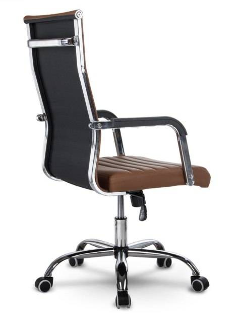 Fotel biurowy nowoczesny design Sofotel Boston brązowy Fotel biurowy nowoczesny design Sofotel Boston brązowy