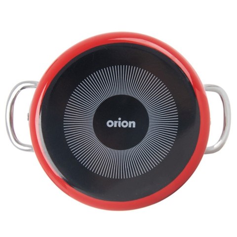 GARNEK EMALIOWANY INDUKCJA NA INDUKCJĘ GAZ TECKA 18 CM 2L ORION 113357