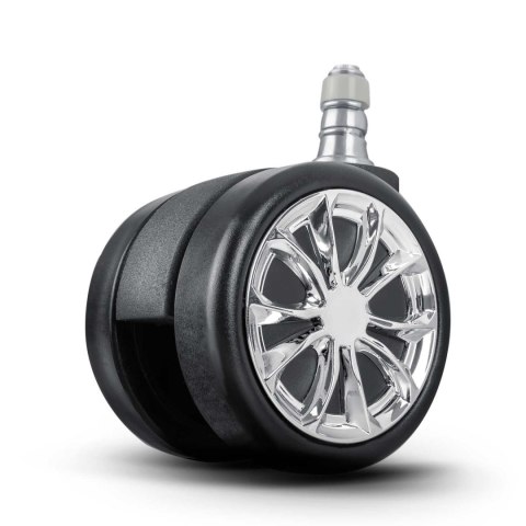 Kółka gumowane do foteli czarne Sofotel 5 szt Kółka gumowane do foteli czarne Sofotel 5 szt