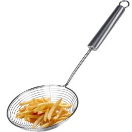 ŁYŻKA CEDZAKOWA KUCHENNA STALOWA 37CM SITKO EXCELLENT HOUSEWARE 120634