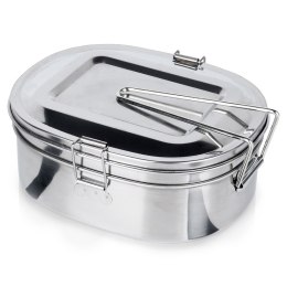 Menażka harcerska obiadowa turystyczna wojskowa stalowa 350 / 900 ml 2 ele. REDCLIFFS 229141