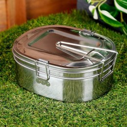 Menażka harcerska obiadowa turystyczna wojskowa stalowa 350 / 900 ml 2 ele. REDCLIFFS 229141