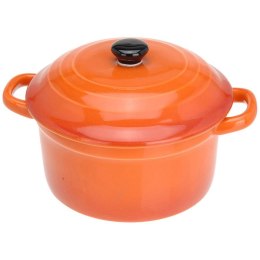 Miseczka do zapiekania porcelanowa z pokrywką 300ml EXCELLENT HOUSEWARE 259043