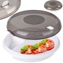 Pojemnik do mikrofalówki dzielony 25 cm EXCELLENT HOUSEWARE 229123