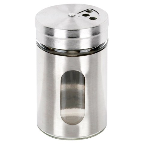 Pojemnik na przyprawy z sitkiem szklany 100ml słoik słoiczek organizer EXCELLENT HOUSEWARE 229218