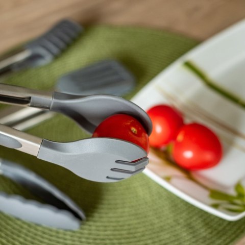 SZCZYPCE KUCHENNE SILIKONOWE 23CM GRILLOWE BRUNBESTE BB-1546