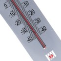 Termometr analogowy zewnętrzny i wewnętrzny uniwersalny szary PROGARDEN 569251