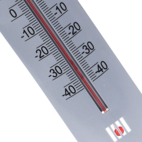 Termometr analogowy zewnętrzny i wewnętrzny uniwersalny szary PROGARDEN 569251