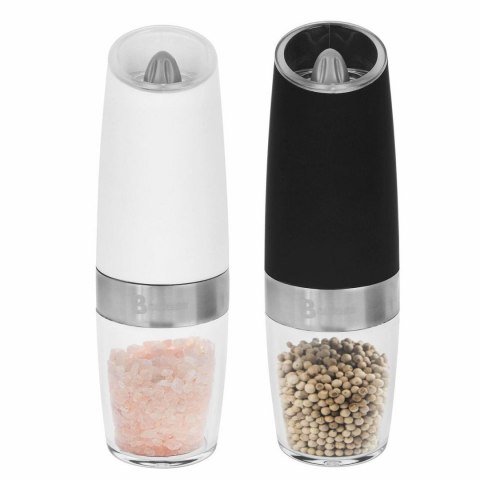ZESTAW 2 ELEKTRYCZNYCH MŁYNKÓW GRAWITACYJNYCH DO SOLI I PIEPRZU BRUNBESTE BB-2802 ZESTAW 2 ELEKTRYCZNYCH MŁYNKÓW GRAWITACYJNYCH DO SOLI I PIEPRZU BRUNBESTE BB-2802