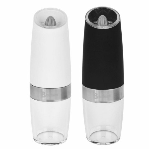 ZESTAW 2 ELEKTRYCZNYCH MŁYNKÓW GRAWITACYJNYCH DO SOLI I PIEPRZU BRUNBESTE BB-2802 ZESTAW 2 ELEKTRYCZNYCH MŁYNKÓW GRAWITACYJNYCH DO SOLI I PIEPRZU BRUNBESTE BB-2802