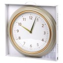 Zegar ścienny na ścianę biały złoty 50cm VILDE 568074