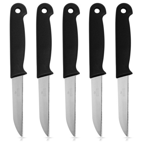 Zestaw noży do obierania warzyw 5-ele noże kuchenne stalowy EXCELLENT HOUSEWARE 259405